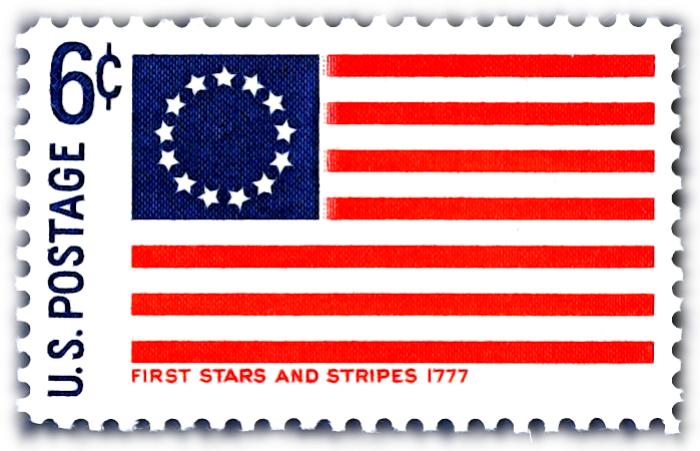 Перший прапор США
