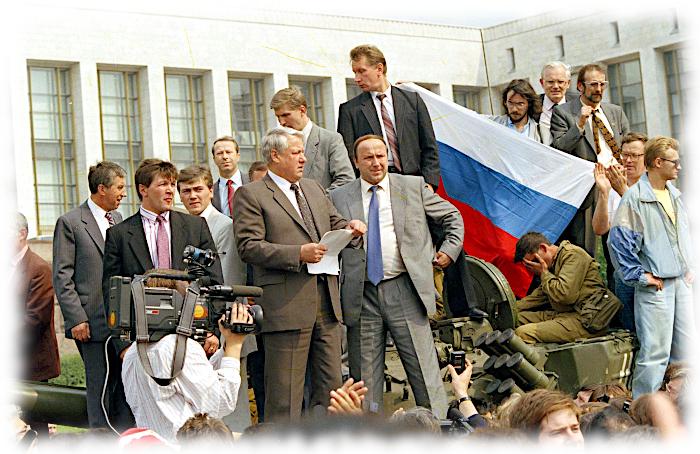Виступ Єльцина на танку 21 серпня 1991 року