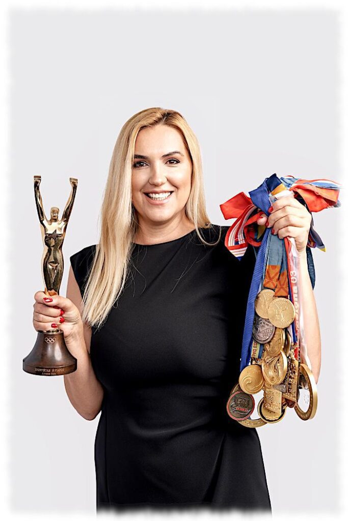 Яна Клочкова, українська плавчиня, 4-разова олімпійська чемпіонка