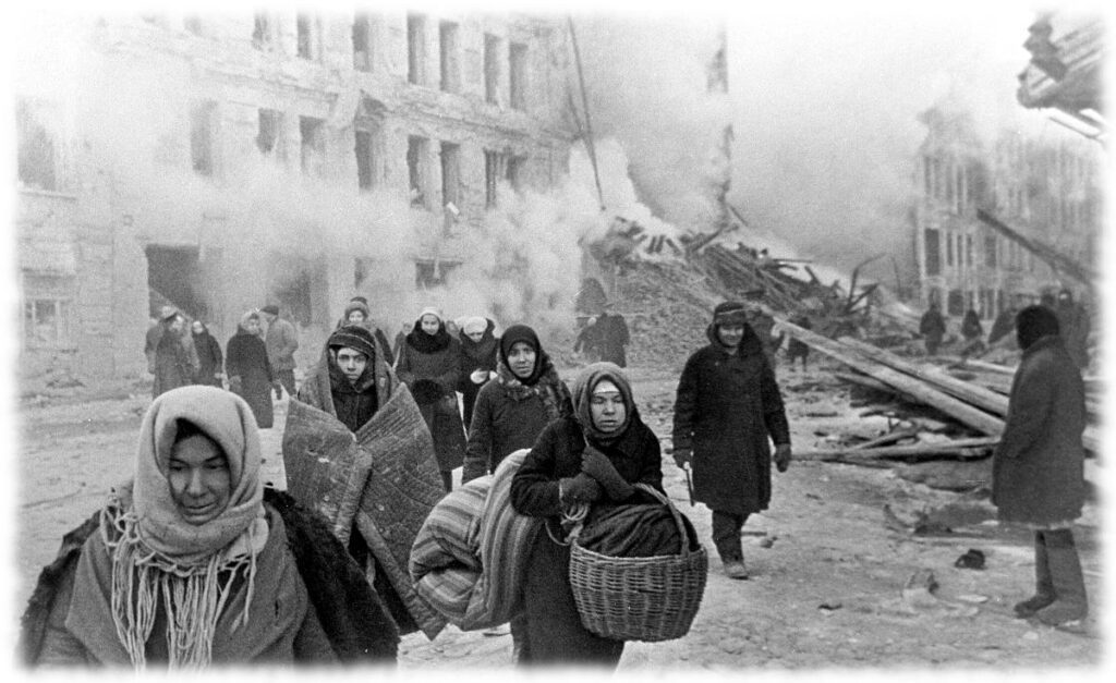 Жизнь в блокадном Ленинграде