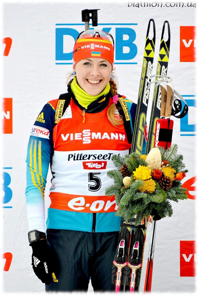 Юлия Джима, украинская биатлонистка, олимпийская чемпионка (2014)