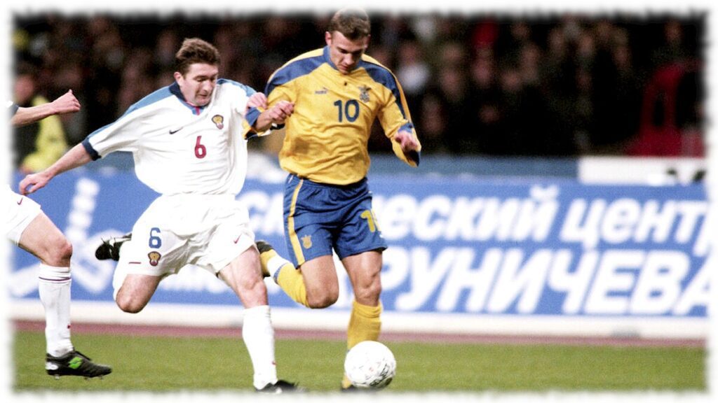 Футбольний матч між збірними України та Росії, 1999 рік
