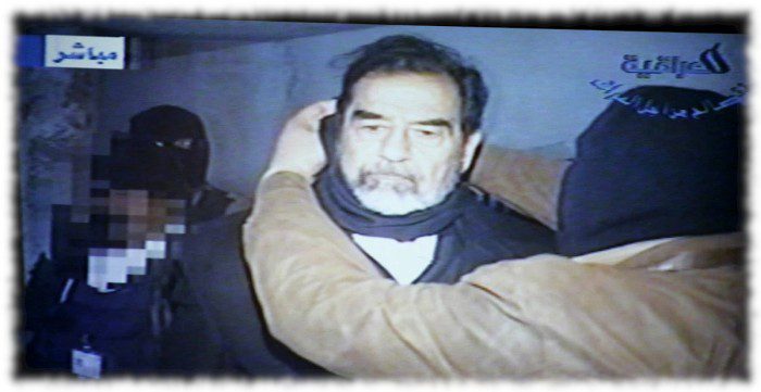 Саддам Хусейн перед казнью