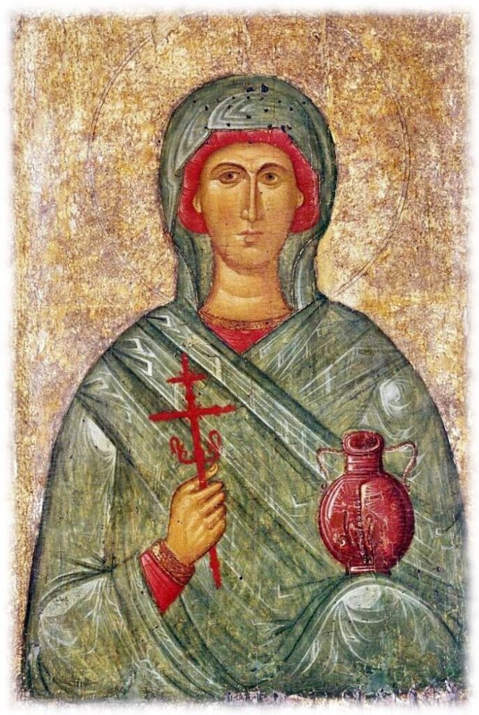 4 січня Православна церква вшановує пам'ять великомучениці Анастасії Узорішительниці