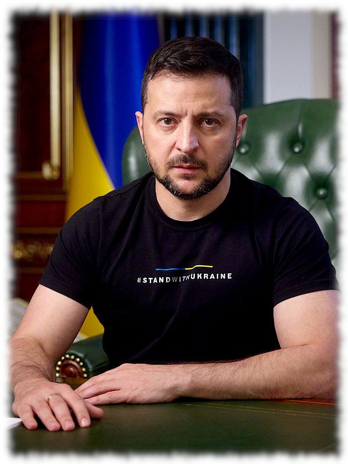 Володимир Зеленський, український актор, сценарист, продюсер, телеведучий, 6-й Президент України