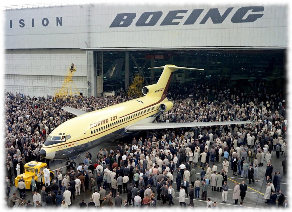 Перший Boeing 727