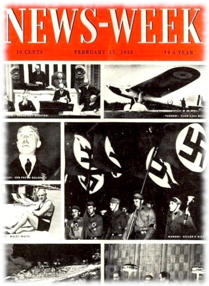 Обкладинка першого номера тижневика Newsweek
