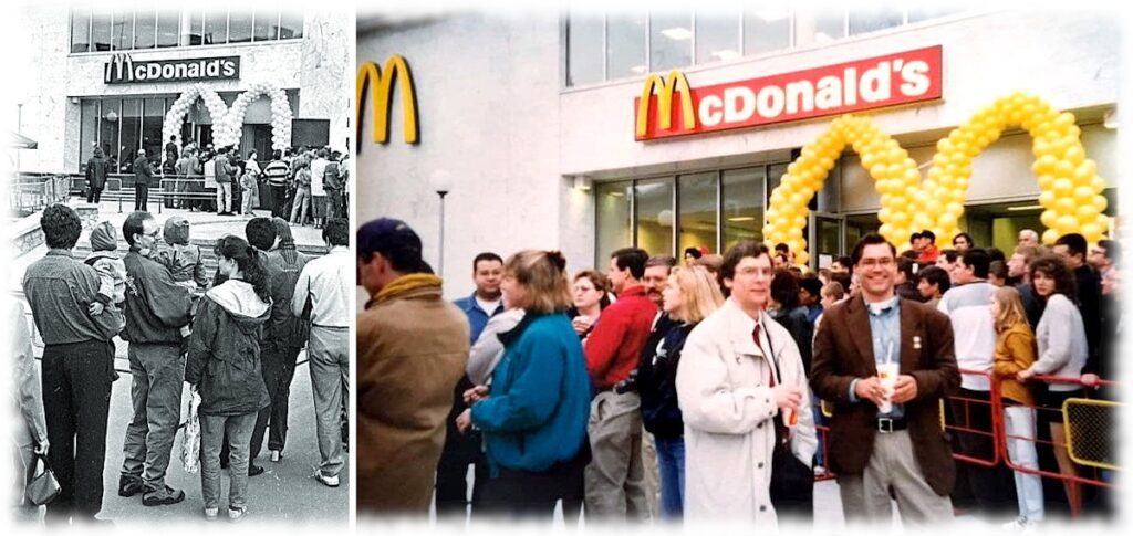 Відкриття першого ресторану McDonald's у Києві