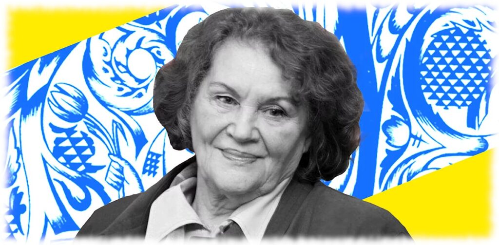 Украинская писательница Лина Костенко