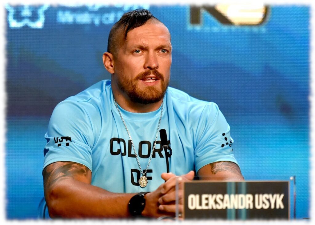 Український боксер Олександр Усик