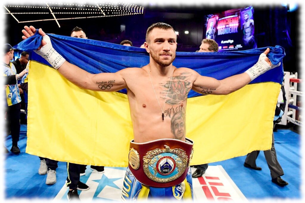 Український боксер Василь Ломаченко