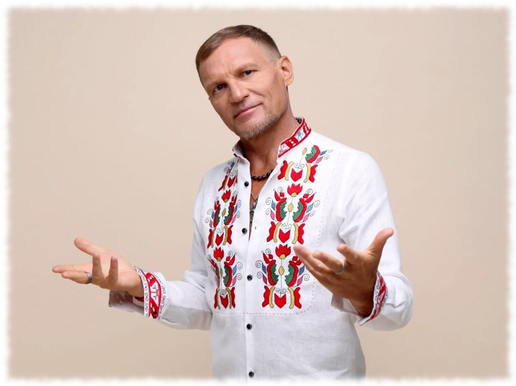 Український артист Олег Скрипка