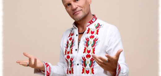 Украинский артист Олег Скрипка