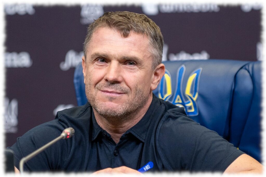 Легенда украинского футбола Сергей Ребров