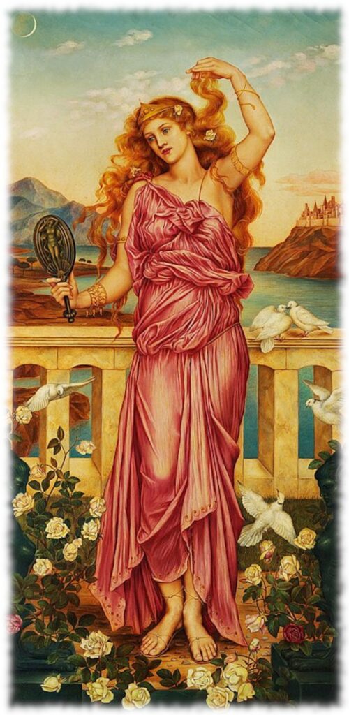 Єлена прекрасна на картині Евелін де Морган, 1898 рік