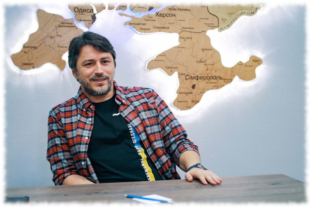 Український телеведучий та волонтер Сергій Притула