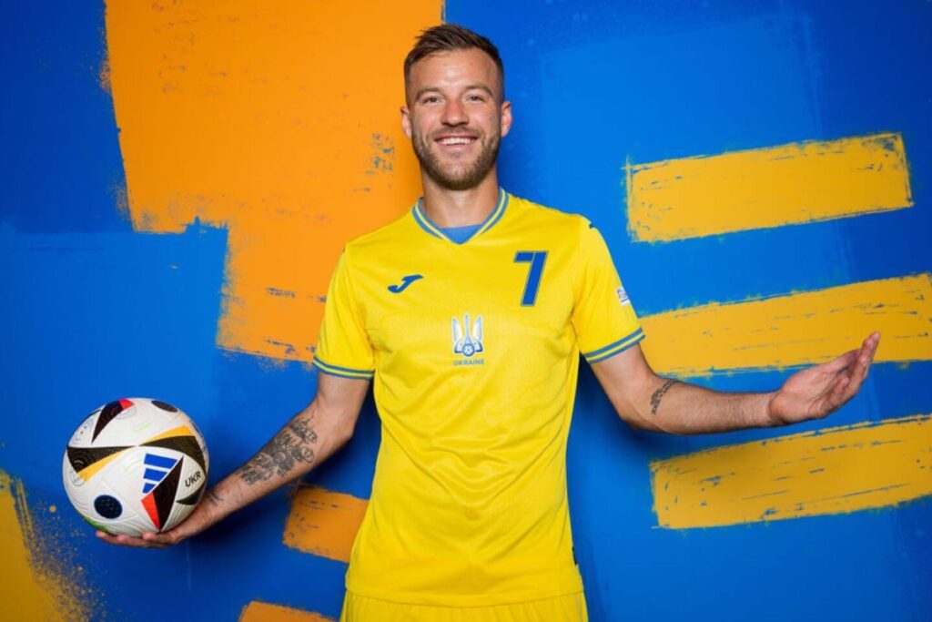 Український футболіст Андрій Ярмоленко