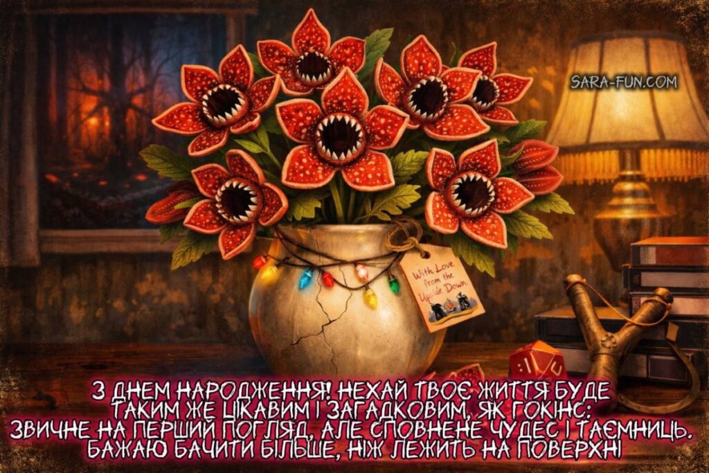 Цікаве побажання у стилі Stranger Things