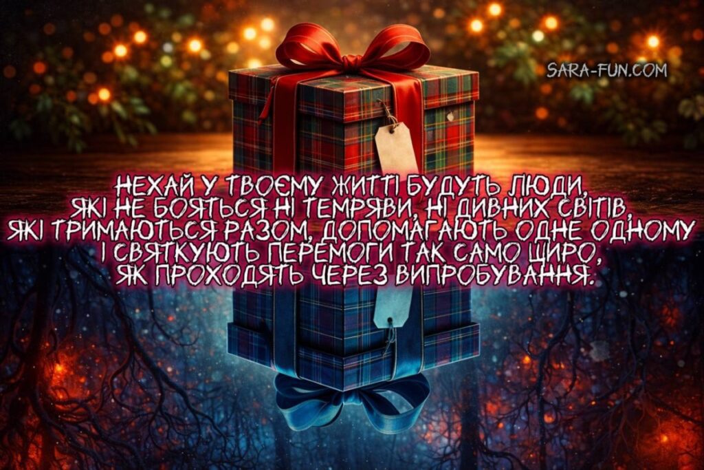 Привітання з Днем народження у стилі серіалу «Дивні дива»