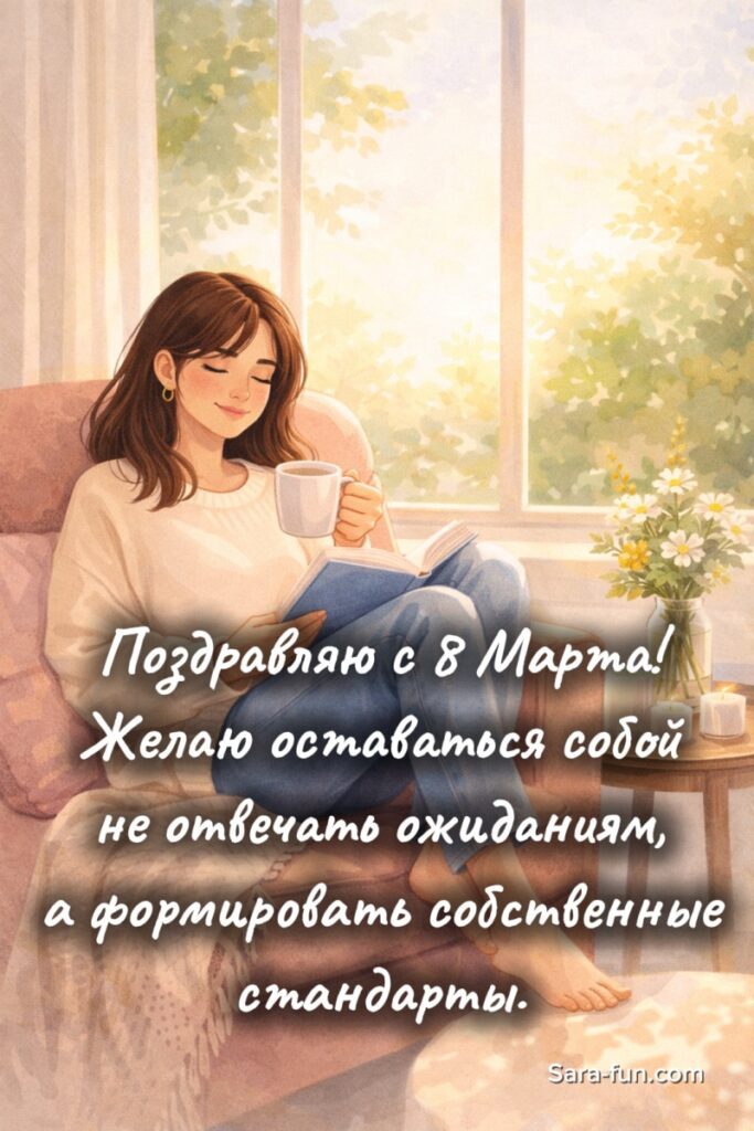 Красивое поздравление в день 8 Марта