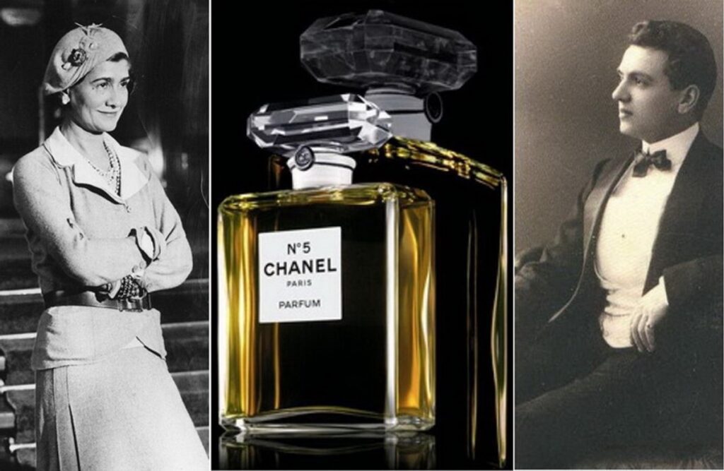 Дизайнерка Коко Шанель, парфумер Ернест Бо та знаменитий аромат Chanel#5