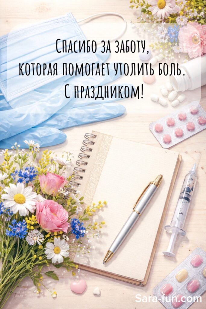 Поздравление медсестрам
