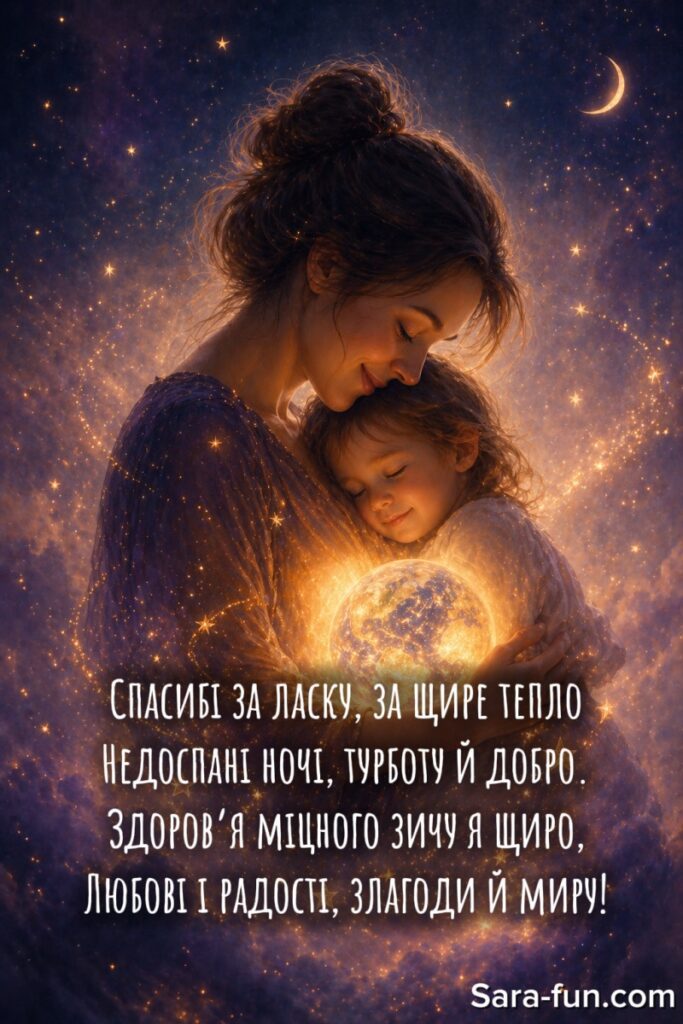 Привітання до Дня матері в картинках