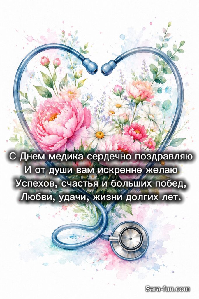 Открытка ко Дню медработника