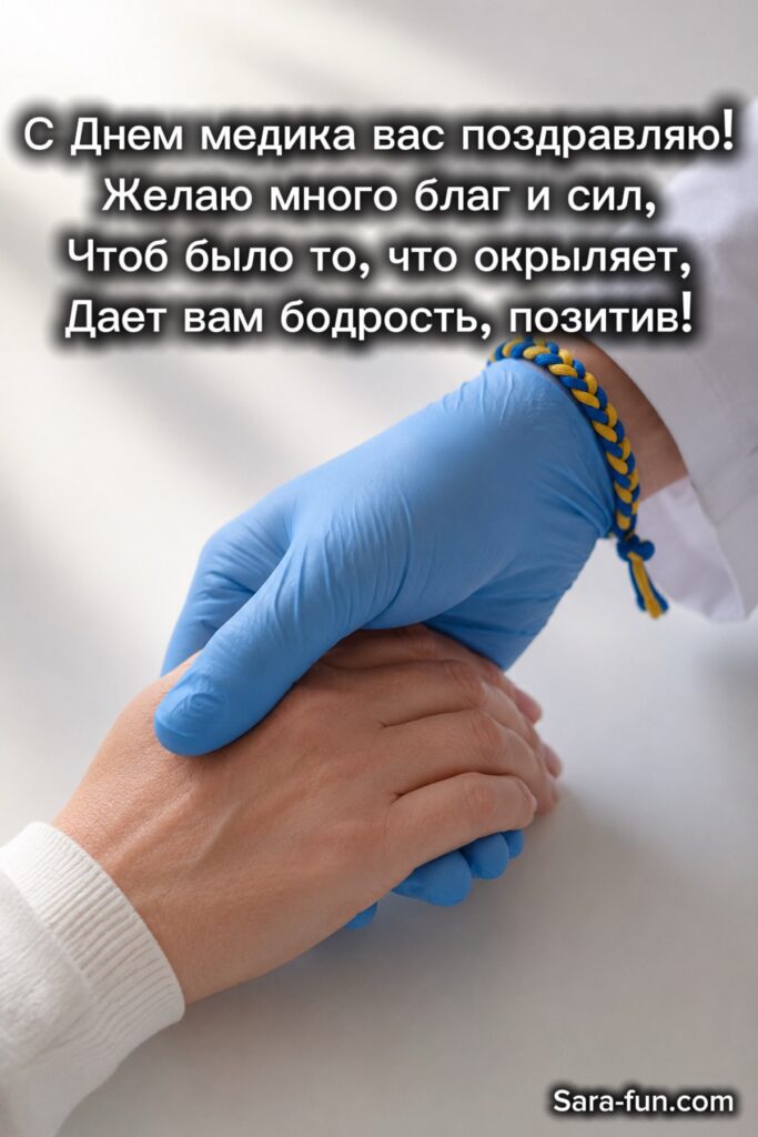 Лаконичное поздравление для медиков